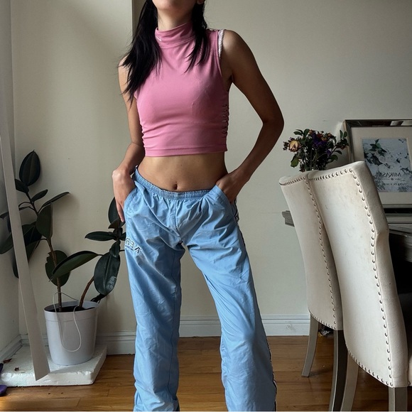 Aeropostale Baby Blue Y2K Track Pants - Picture 5 of 5